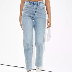 AE Stretch Mom Straight Jean (short)